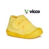 Vicco Color İlk Adım Bebek Ortopedik Çocuk Panduf Spor Ayakkabı 001 sari