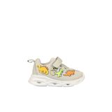 VİCCO Dino Işıklı Unisex Okul Öncesi Spor Ayakkabı (Beyaz, 30 Numara)