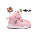 Vicco D'lites Radus Phylon Kauçuk Taban Yünlü Ortopedik Çocuk Bot Pudra