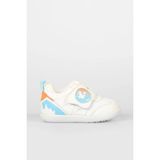 Vicco Donut Bebek Ilk Adım Sneaker Beyaz Mavi Kauçuk Tabanlı Erkek Çocuk Konforlu Ayakkabı
