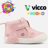 Vicco Emma Işıklı Boğazlı Ortopedik Çocuk Spor Ayakkabı - Pudra