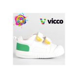 Vicco Forum Günlük Ayakkabı, 19-25 Numara, Beyaz-Yeşil, Unisex Bebek
