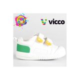 Vicco Forum Günlük Ayakkabı, 19-25 Numara, Beyaz-Yeşil, Unisex Bebek