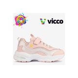 Vicco Hack D-lites Ortopedik Çocuk Spor Ayakkabı, Pudra, 29 Beden