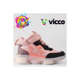 Vicco Heel Ortopedik Kauçuk Taban Ortopedik Çocuk Bot PUDRA