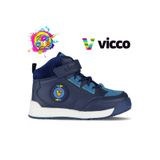 Vicco Hippi Phylon Kauçuk Taban Ortopedik Çocuk Bot Lacivert