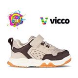 Vicco Homer Ortopedik Bej Spor Ayakkabı Kadınlar İçin Suni Deri Tabanlı Konforlu Tasarım
