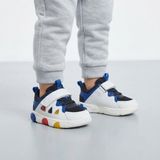 Vicco Işıklı Fileli Hafif Rahat/konforlu Ortopedik Taban Ayak Destekli Esnek Çocuk Sneaker Spor Ayakkabı - Lacivert