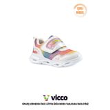 Vicco Işıklı Ortopedik Taban Kız Çocuk Günlük Ayakkabı