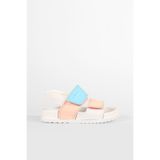 Vicco Krixi Model Kız Bebek ve Çocuk Sandalet Beyaz/Pembe