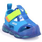 Vicco Live 332B525Y217 Mavi Ortopedik Günlük Işıklı Erkek Çocuk Spor Sandalet MAVİ