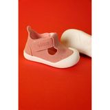 Vicco Loro Kız Bebek Pudra İlk Adım Ayakkabı P.U Malzeme ile Basic-Anatomik Taban 19-21 Numara