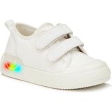 Vicco Luffy Işıklı Kanvas Materyal Unisex Çocuk Spor Ayakkabı V251 - Beyaz