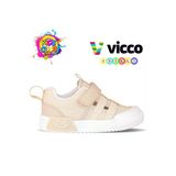 Vicco Momo 346.B24y.145 Anatomik Taban Unisex Çocuk Işıklı Spor Ayakkabı Bej 22-25