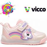 Vicco Nika Ortopedik Çocuk Spor Ayakkabı - Pudra