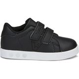 Vicco Oyo Bebe Sneaker Siyah Erkek Çocuk İçin Suni Deri Tabanlı Cırt Bantlı Ayakkabı