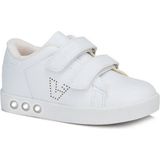 Vicco Oyo Kız/erkek Çocuk Işıklı Beyaz Sneaker Bebe Patik Unisex Günlük Spor Ayakkabı 313.P19K.100