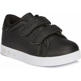 Vicco Oyo Okul Öncesi Sneaker Siyah Unisex Çocuk Suni Deri Tabanlı Rahat Ayakkabı