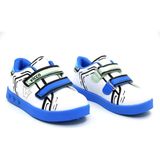 Vicco Picasso Bebe-Patik-Filet Işıklı Spor Ayakkabı Beyaz Saks Mavi