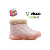 Vicco Poppy II Phylon Işıklı Taban Ortopedik Çocuk Bot PUDRA