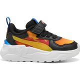 Vicco Puma Trinity Lite Hot Wheels Spor Ayakkabı - Siyah - Sarı