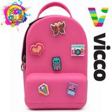 Vicco Pvc Mini Boy Çocuk Plaj Çantası Kreş Çantası Sırt Çantası Okul Çantası Unisex Çanta