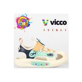 Vicco Rocket Ilk Adım Bebek Ortopedik Işıklı Çocuk Spor Sandalet Bej