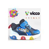 Vicco Rocky Phylon Kauçuk Taban Ortopedik Işıklı Çocuk Bot LACİVERT
