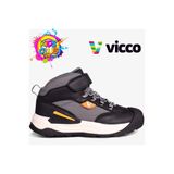 Vicco Stone Ortopedik Kauçuk Taban Ortopedik Çocuk Bot SİYAH