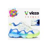 Vicco Sunday Akıllı Bağcıklı Işıklı Ortopedik Çocuk Spor Ayakkabı MAVİ