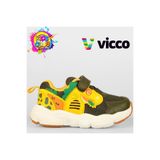 Vicco Tuna Dinazor Ortopedik Çocuk Spor Ayakkabı, Haki, 28 Beden