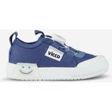 Vicco Unisex Işıklı Akıllı Bağcık Ortopedik Keten Kız Erkek Çocuk Spor Ayakkabı - Kot
