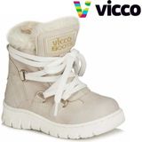 Vicco V1015505 Günlük Çocuk Bot Bej Patik Kız Ayakkabı - Bej-8182