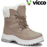 Vicco V1050793 Filet Günlük Çocuk Bot Gri Kürklü Anatomik Gri Ayakkabı - Gri-9278