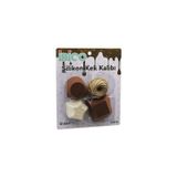Vice 12PCS RENKLİ SİLİKON MUFFİN - KEK KALIP MİX ŞEKİL= 3-DİKDÖRTGEN - 3-YUVARLAK - 3-RÜZGAR GÜLÜ - 3-