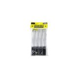 Vice 4PCS = 2TKM PLASTİK KROM KAPLAMA DUŞAKABİN KOLU 10MM (4915)