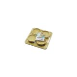 Vice AHŞAP BAMBU 5PCS ÇEREZLİK - LOKUMLUK KASE SETİ 22X22CM 01643