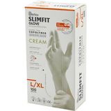 Vice Avm REFLEX SLİMFİT GLOVE KOD-028 L-XL KREM PUDRASIZ MUAYENE ELDİVEN 100LÜ GO-53-vice