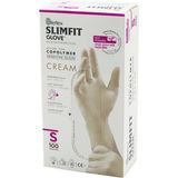 Vice Avm REFLEX SLİMFİT GLOVE KOD-030 S KREM PUDRASIZ MUAYENE ELDİVEN 100LÜ GO-53-vice