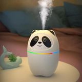 Vice Avm Sevimli Panda Figürlü Hava Nemlendirici – Ultrasonik Soğuk Buhar Makinesi, LED Işıklı Masaüstü Oda Nemlendirici Go-53-Vice - Çok Renkli
