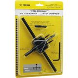 Vice AYARLI ALÇI PANÇ DELME 2 BIÇAK 1-3 İNÇ/16 30MM - 7-7 İNÇ/8 200MM - 1 İNÇ/8 3MM - 2 İNÇ 50MM GO-53-