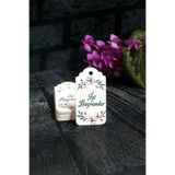 Vice Bayram Etiketi - Iyi Bayramlar Baskılı - 50 Adet Karton Bayram Etiketi (3.5 x 7 cm ) - --