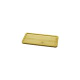 Vice DİKDÖRTGEN AHŞAP BAMBU YAĞDANLIK ALTLIK MİNİ TEPSİ 20X10X0.8CM GO-53-vice 01927
