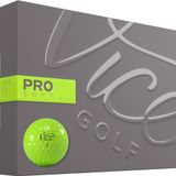 Vice Golf Pro Soft 2020 | 12 golf topu | Özellikler: 3 parça döküm üretan, yumuşak vuruş hissi, yüksek top uçuş stabilitesi | daha fazla renk: beyaz/neon kırmızı | Profil: iddialı golfçüler için