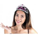 Vice Gümüş Renk Prenses Yazılı Parti Tacı 60 cm GO-53-vice 04688