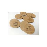 Vice Kraft Hediyelik / Marka Etiketi 100 Adet Yuvarlak (5 CM)