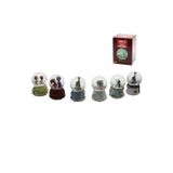 Vice ORTA BOY - 8CM PİLLİ - IŞIKLI MÜZİKLİ KAR KÜRESİ CAM İNSAN FİGÜRLÜ - DESEN MİX RENKLİ HERHANGİ BİR T