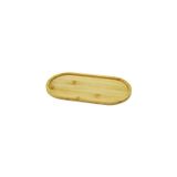 Vice OVAL AHŞAP BAMBU YAĞDANLIK ALTLIK 12X23CM GO-53-vice