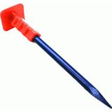 Vice RENKLİ ÇELİK SİVRİ MURÇ KORUMALI 30CM GO-53-vice