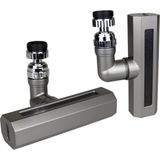 Vice SİYAH GENİŞ 360 DERECE DÖNEBİLENOYNAR BAŞLIK - 4 MOD PERLATÖR ŞELALE MUSLUK UCU KTX-3288 GO-53-vi